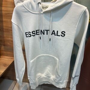 Essentials Classic White Hoodie